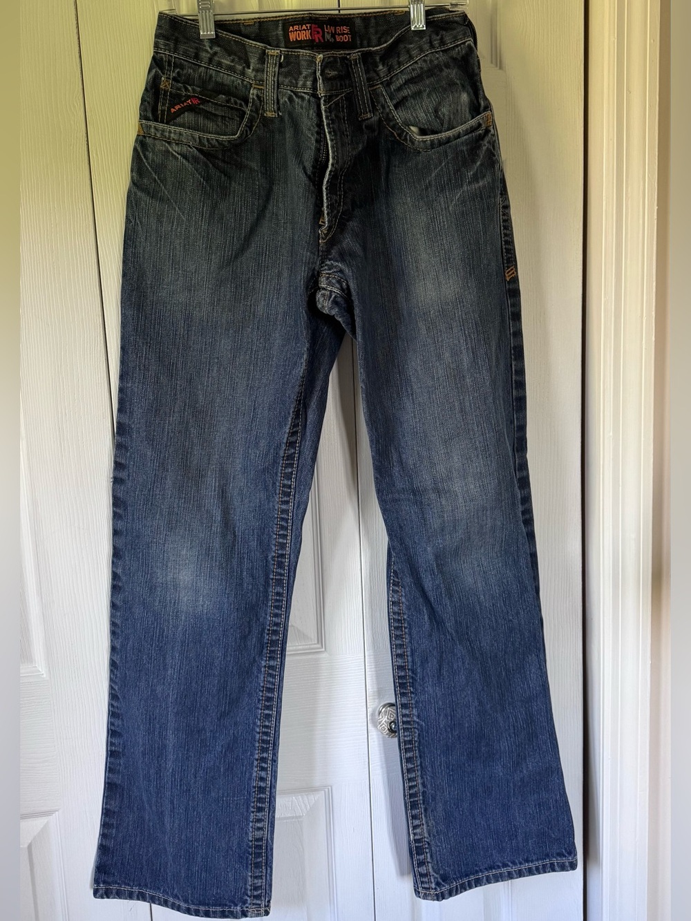Ariat Men’s Straight Fit Indigo Blue Jeans